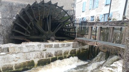 La roue hydraulique